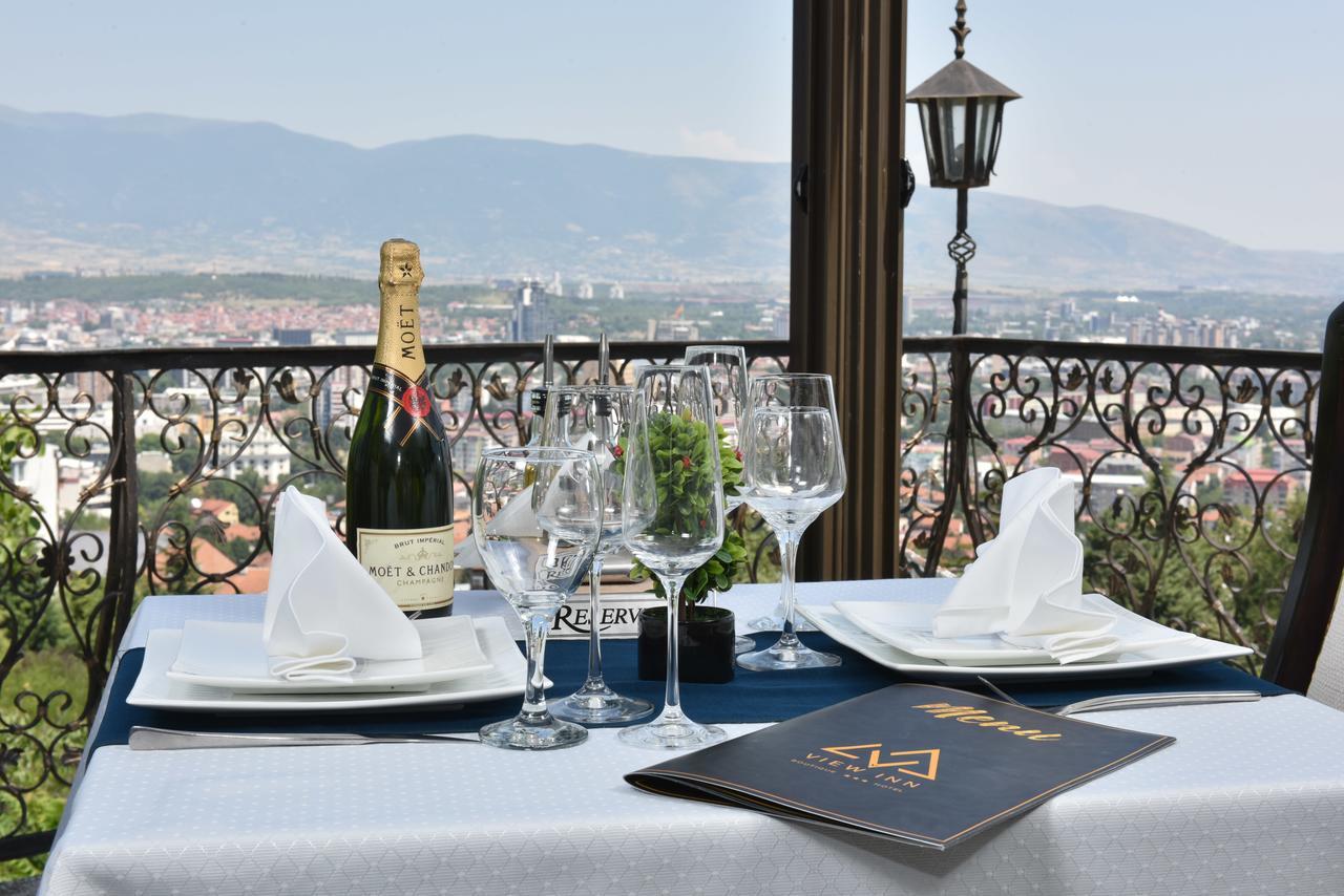 View Inn Boutique Hotel Skopje Ngoại thất bức ảnh