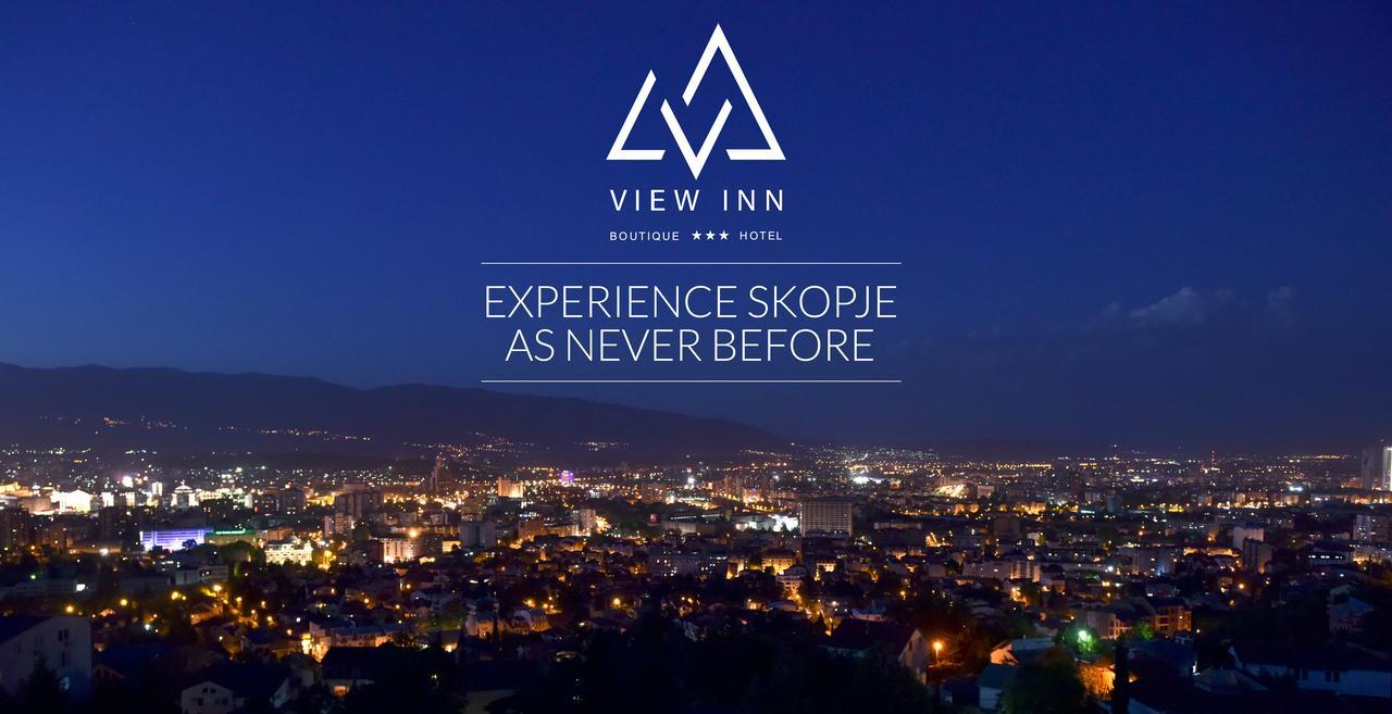 View Inn Boutique Hotel Skopje Ngoại thất bức ảnh