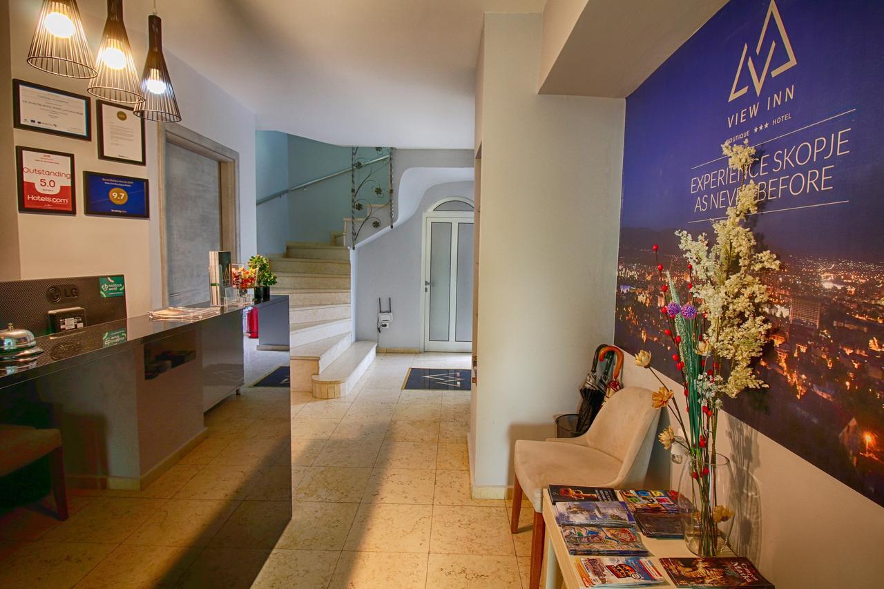 View Inn Boutique Hotel Skopje Ngoại thất bức ảnh