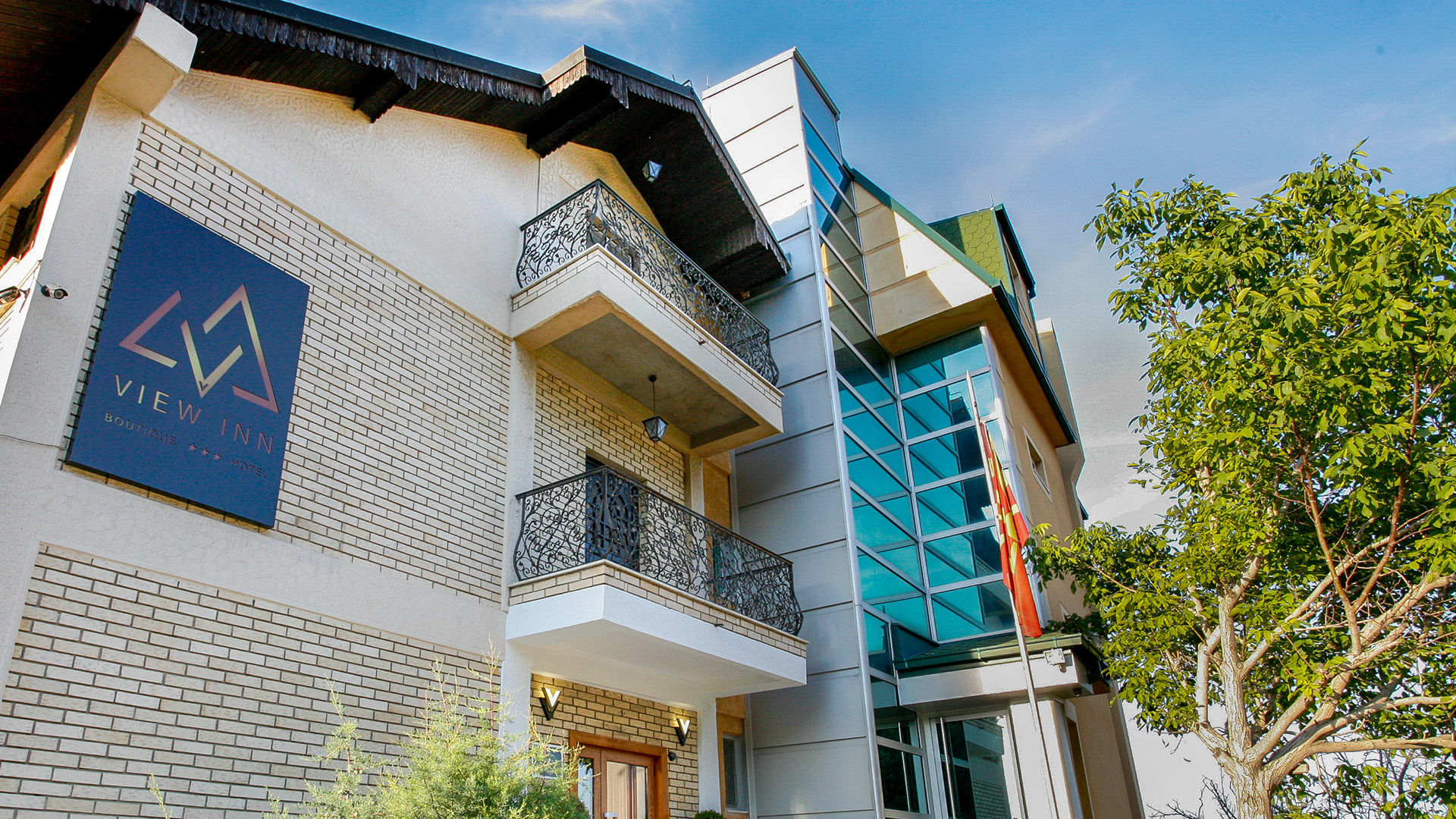 View Inn Boutique Hotel Skopje Ngoại thất bức ảnh